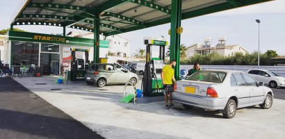 New Staroil Gas station in Lakatamia